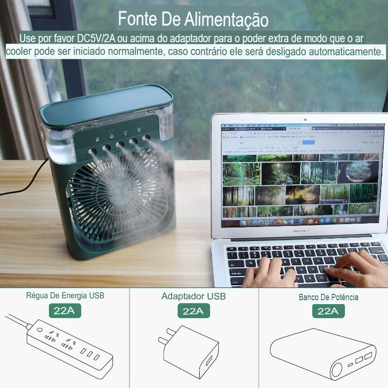 Ar condicionado portátil + FRETE GRÁTIS