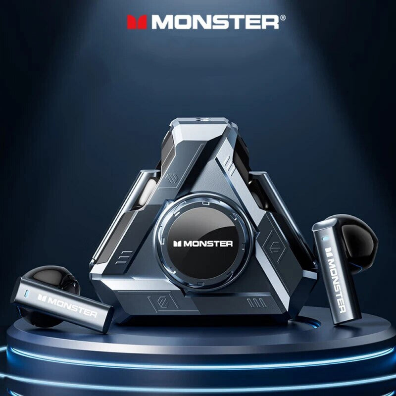 Fones de Ouvido Sem Fio Monster-XKT22 TWS: HiFi Stereo e Bluetooth 5.4