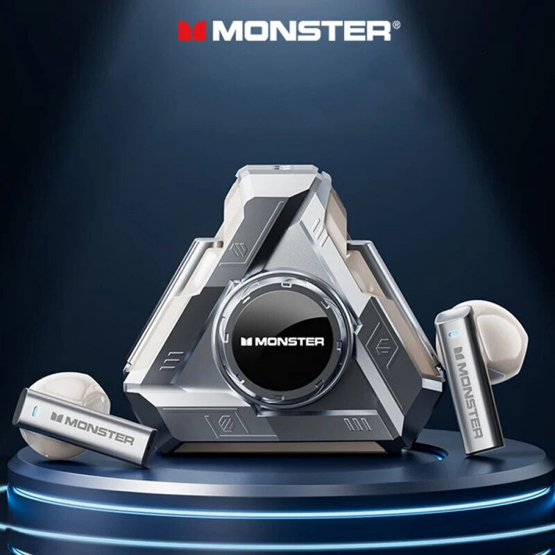 Fones de Ouvido Sem Fio Monster-XKT22 TWS: HiFi Stereo e Bluetooth 5.4