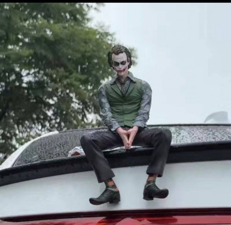 Marvel Dark Knight Heath Ledger Figuras de Ação, Esquadrão Suicida, Gotha Joker, DC Pop, Enfeites de Carro