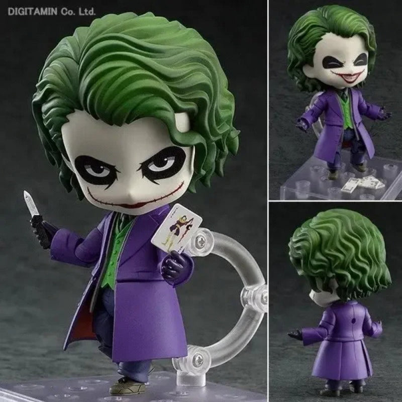 Marvel Dark Knight Heath Ledger Figuras de Ação, Esquadrão Suicida, Gotha Joker, DC Pop, Enfeites de Carro