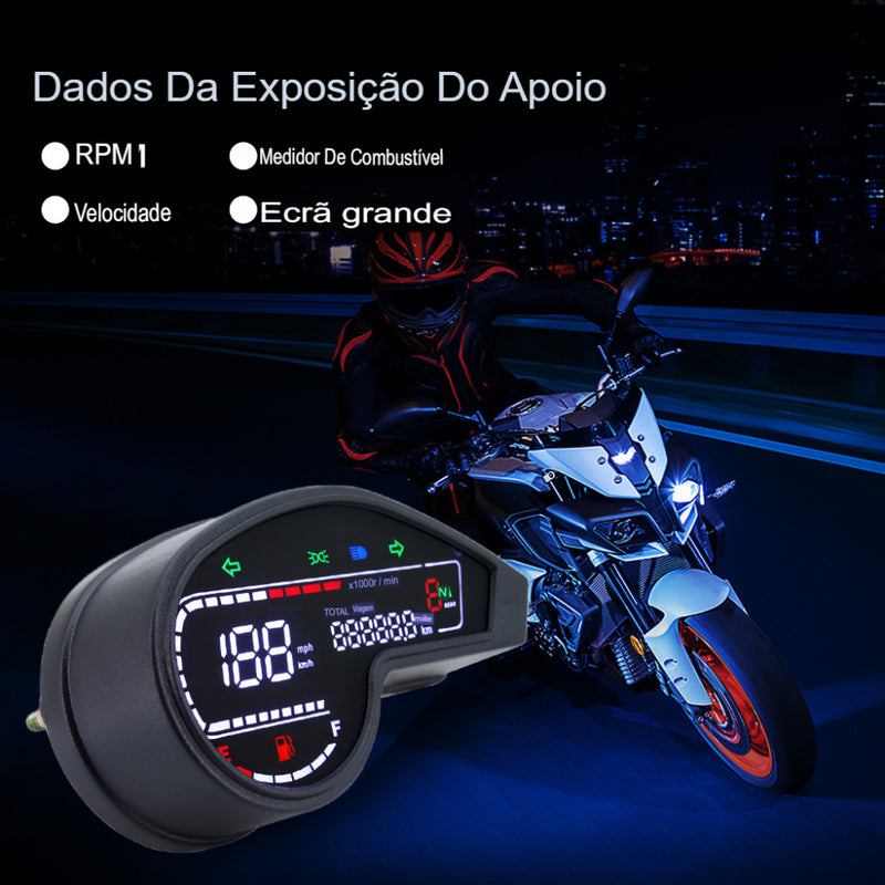 Motocicleta Painel Digital LED odômetro, velocímetro, tacômetro, XR150, GY200, Brasil Honda NXR150 NXR125 Bros 2003-2014