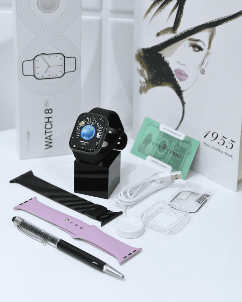 SmartWatch W28 PRO Series 8 + Brindes + Frete