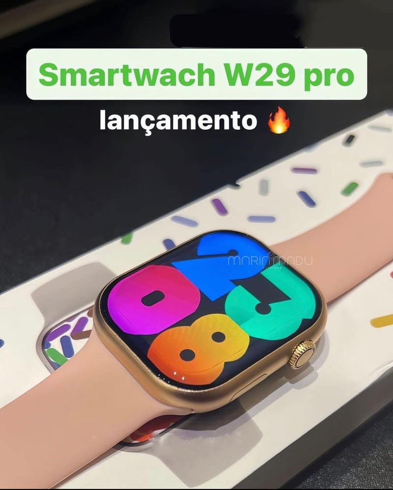 W29 Pro Series 9 SmartWatch + Brindes + Frete