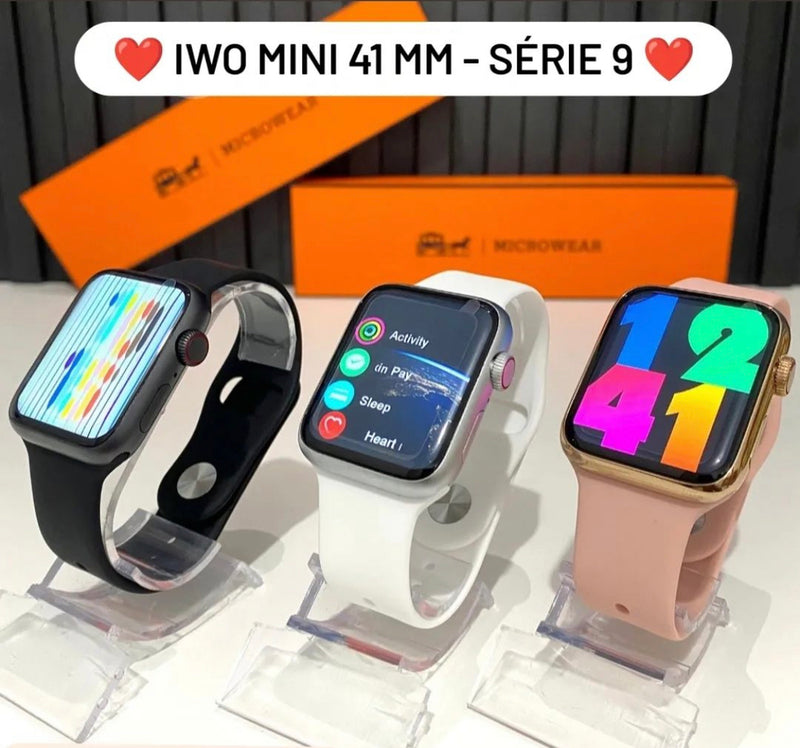 W59 Mini Pro Smartwatch Series 9 (41mm) + Brindes + Frete